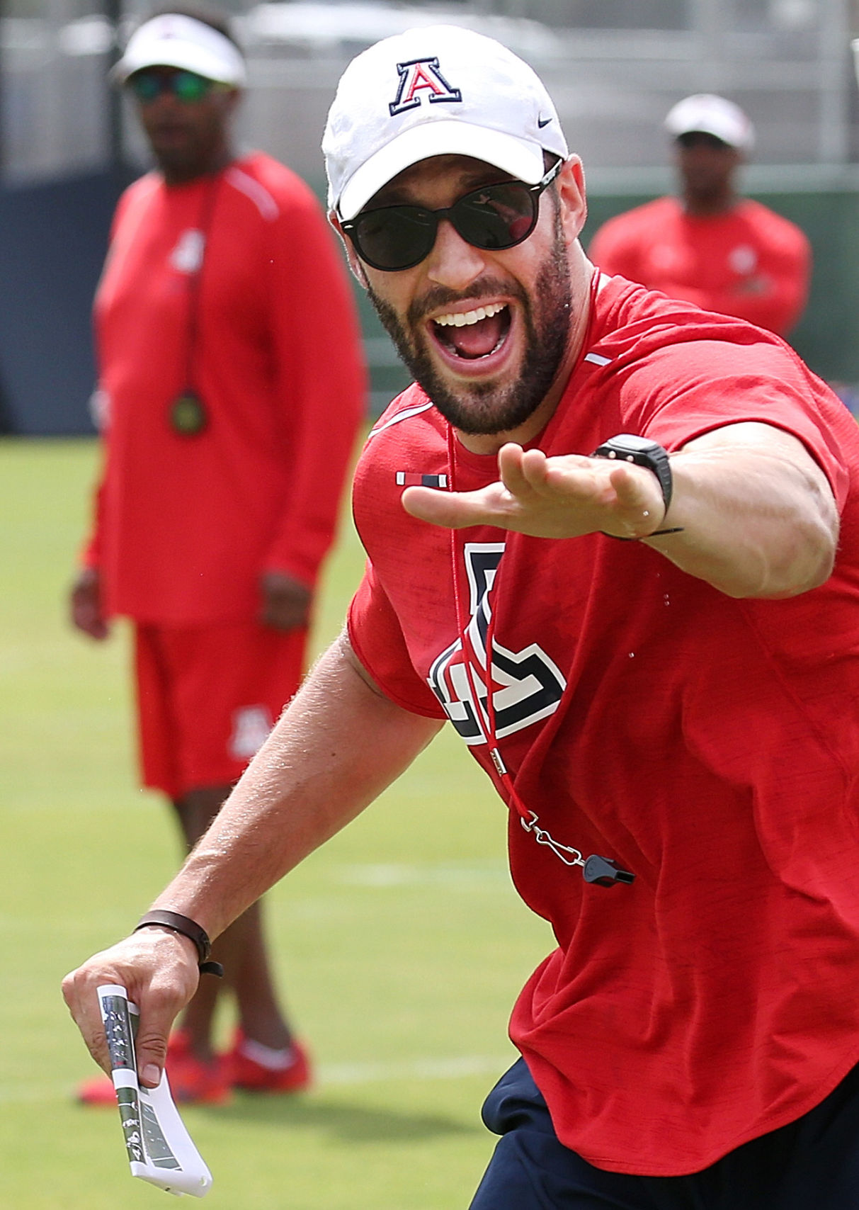 Arizona Wildcats football practice